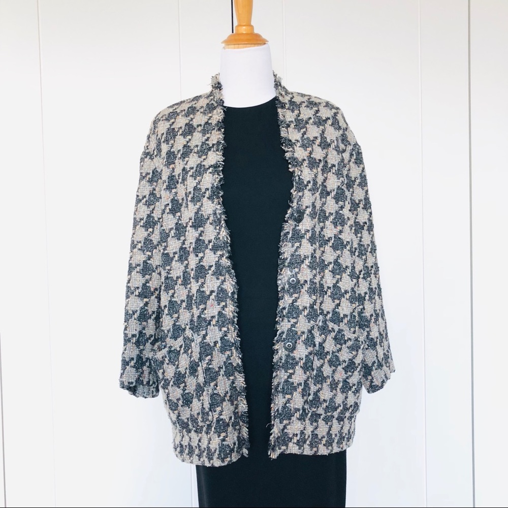 Isabel Marant Grey/Pink Tweed Jacket